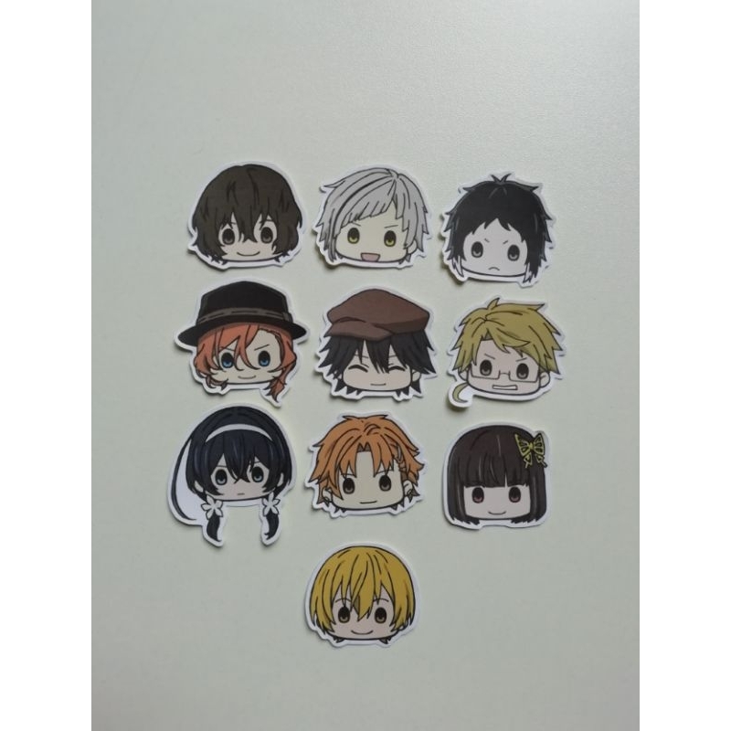 

[ST-PA-0] Stickers Chibi Anime Stikers Head Anime Sticker Bungou Stray Dogs Sticker Tokyo Revengers Sticker Slime Sticker Attack On Titan Sticker Dr. Stone