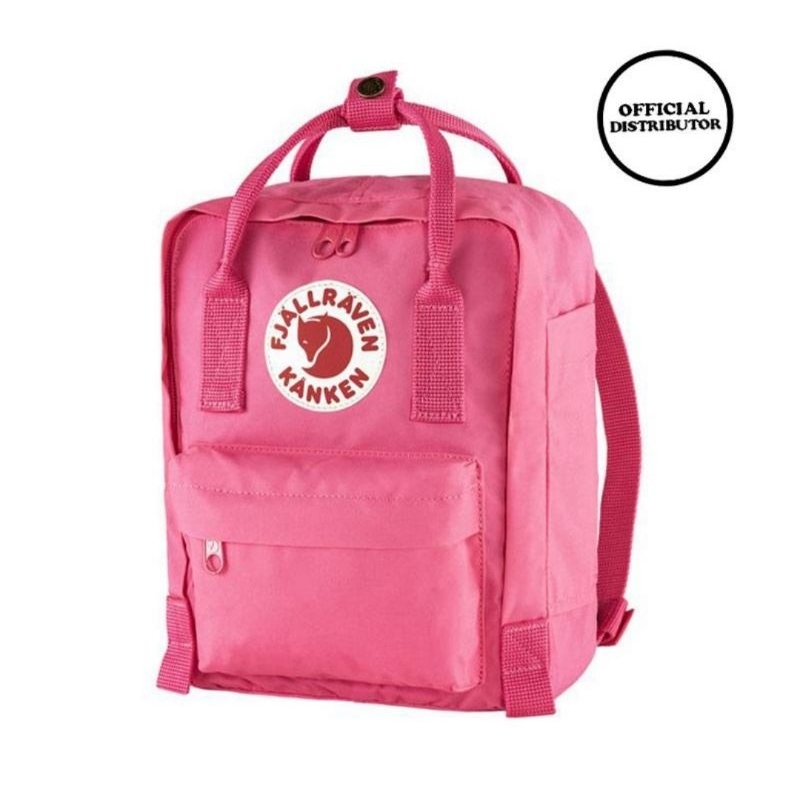 Tas Ransel Fjallraven Kanken Mini Original - Flamingo pink
