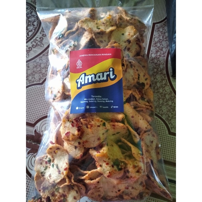 

Bareng Daun Jeruk Extra Pedas dan Original 500 gram
