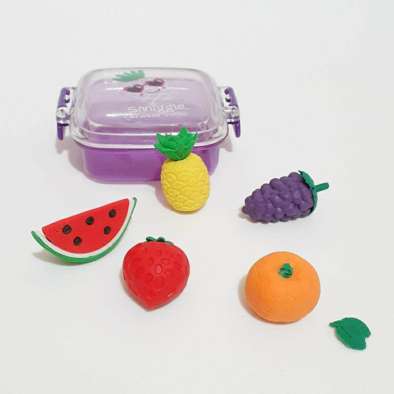 

penghapus smiggle, smiggle eraser, original, scented eraser, penghapus lipstik, penghapus buah