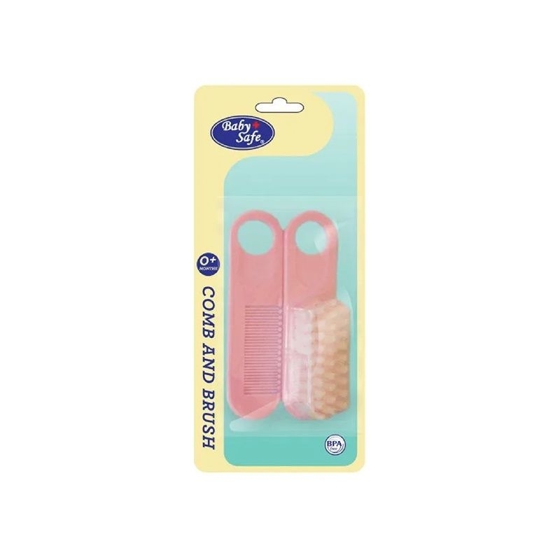 Baby Safe Sisir Bayi Anak Comb &amp; Brush BD195