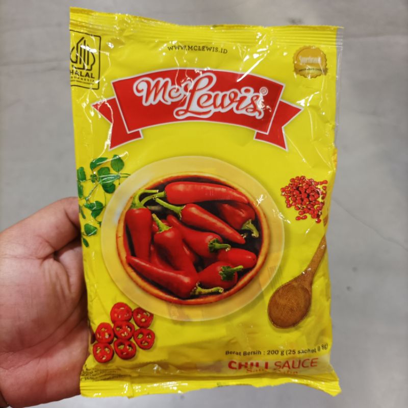 

Saos Sambal Mc Lewis / Saos Sambal Sachet isi 25