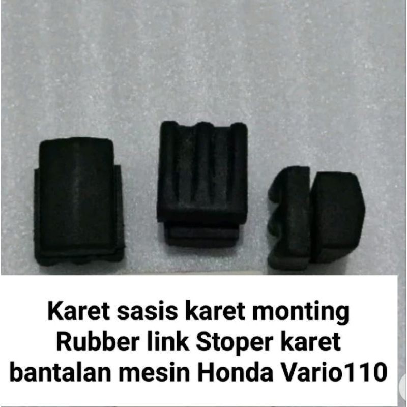 Karet sasis karet monting Rubber link Stoper karet bantalan mesin Honda Vario110