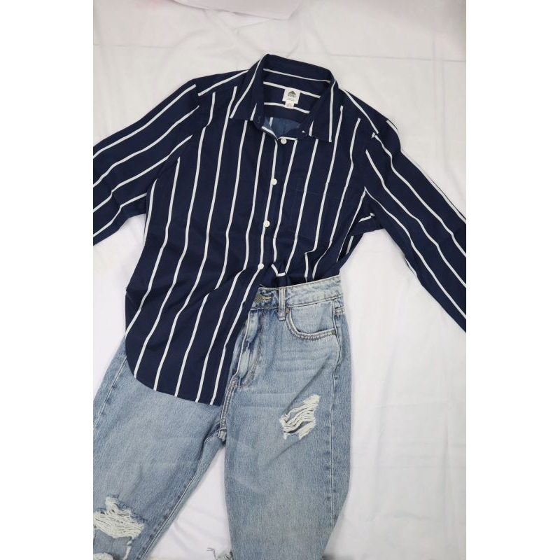 Kemeja Unisex Basic House - Kemeja Unisex - Kemeja Branded Sisa Export