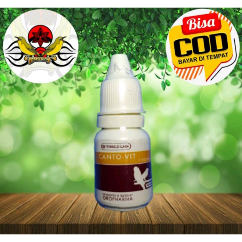 Canto vit 10ml versele laga vitamin burung kenari impor canary best