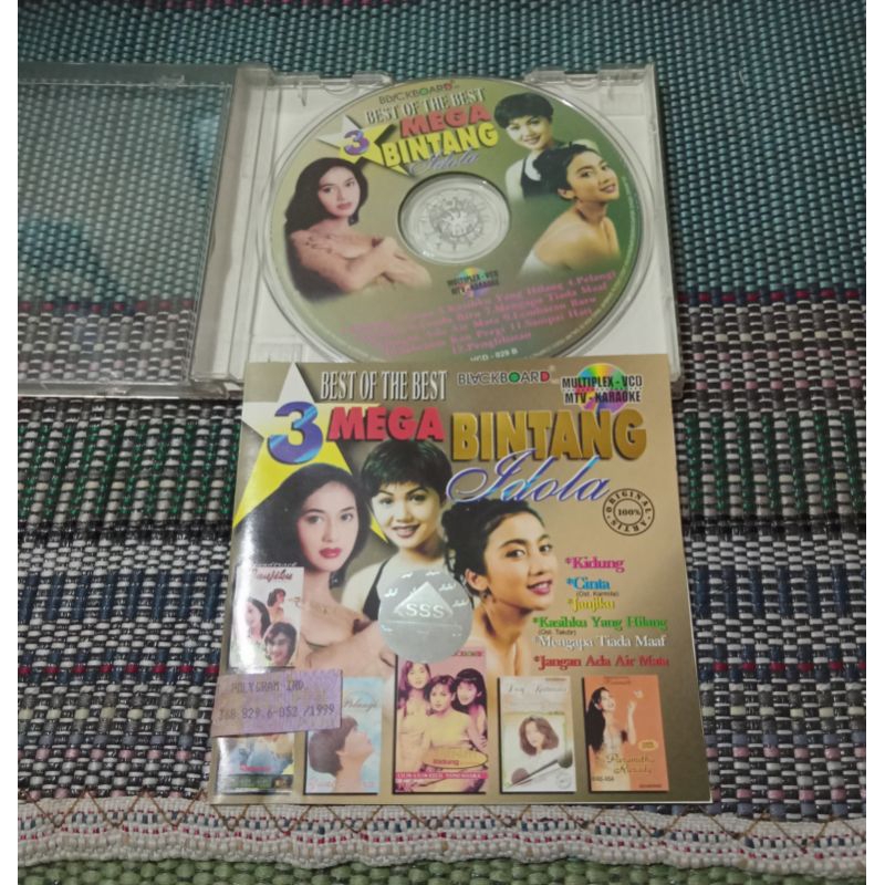 Kaset VCD Ori 3 Mega Bintang Idola