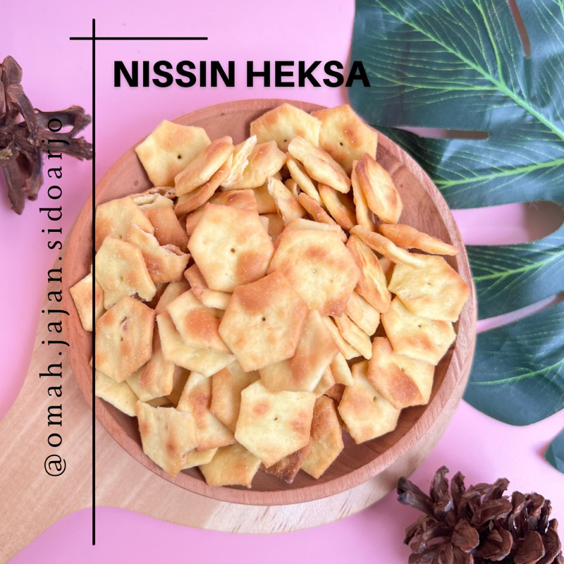 

(250g) NISSIN HEKSA/HEKSA KUE KERING/HEKSA KUE KERING GURIH ASIN