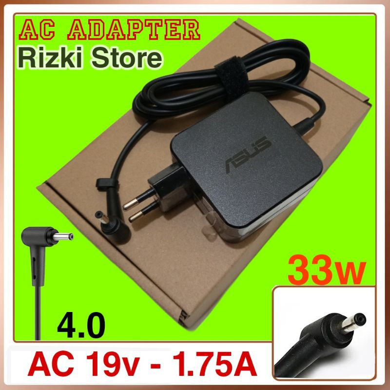 Charger Laptop Asus netbook ASUS vivobook S200E E202 E203N E203NAH E203NA E204MAH X201E X202E X200 X200M X541X541N X541NA X541NAH 19v 1.75A