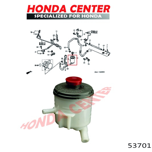 tabung botol tank oli minyak power stering steering honda civic vti vtis tahun 2001 2002 2003 2004 2005