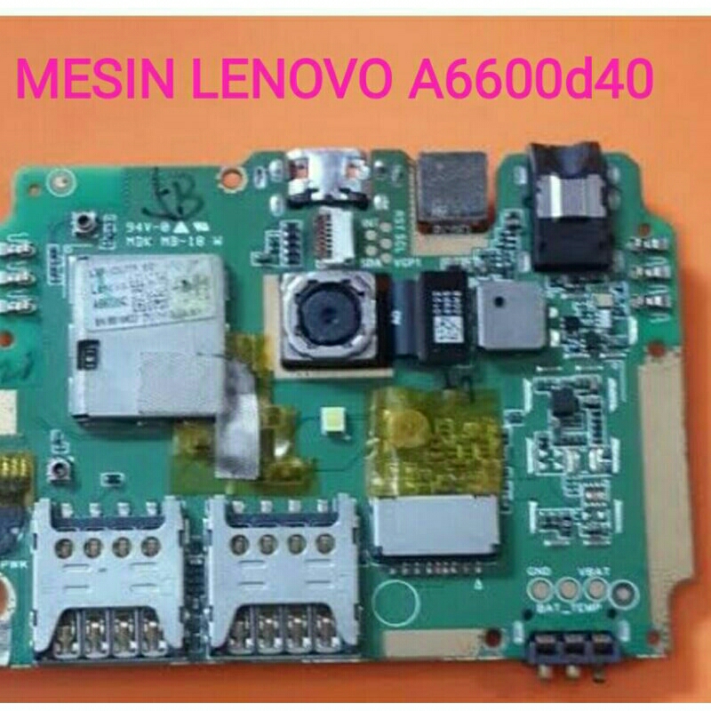 MESIN LENOVO A6600D40