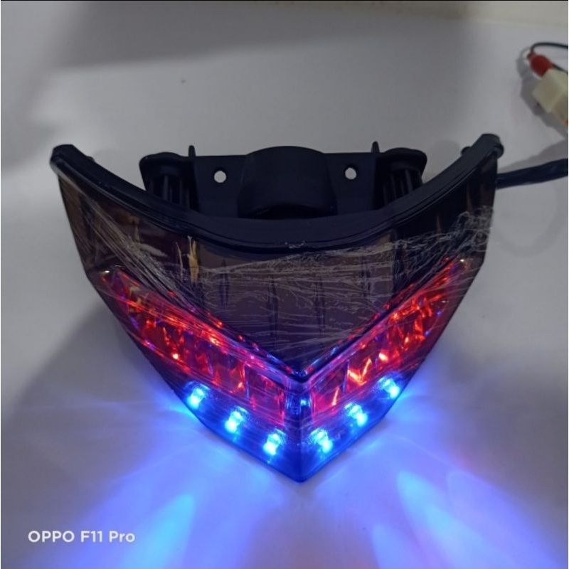 lampu stop ninja 250 fi led 3 in 1/ stoplamp ninja 250 fi 3 in 1 / stop lamp led ninja 250 fi