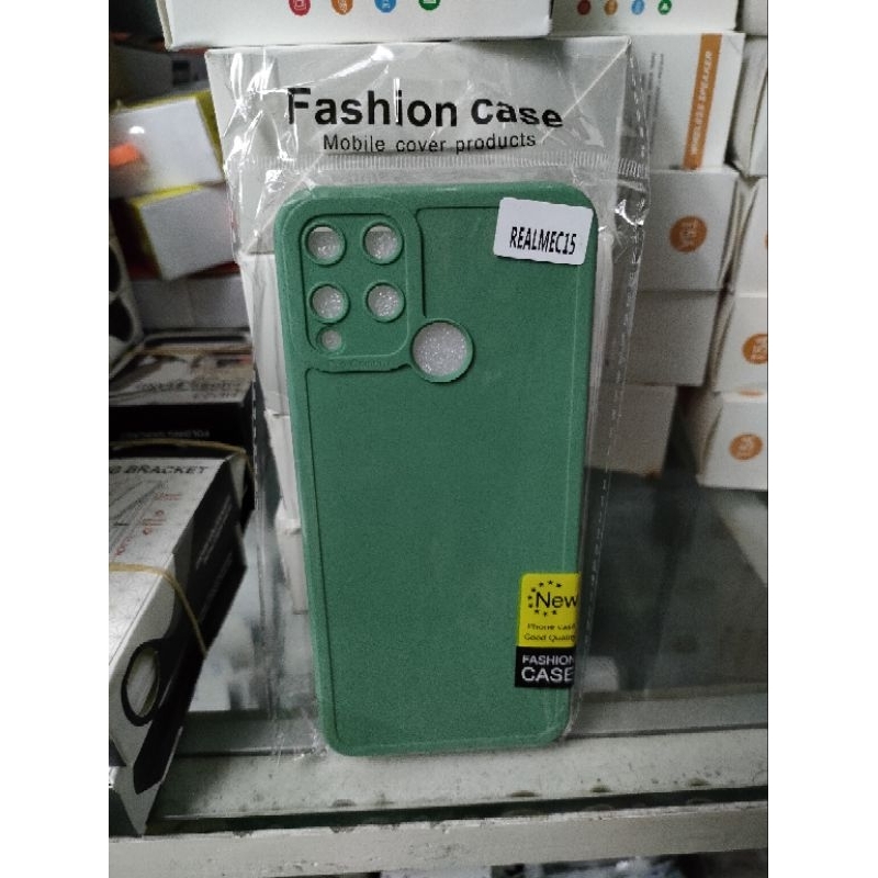Softcase Realme C15 Silikon Casing Selicon Case Macaron Pelindung Pro Camera