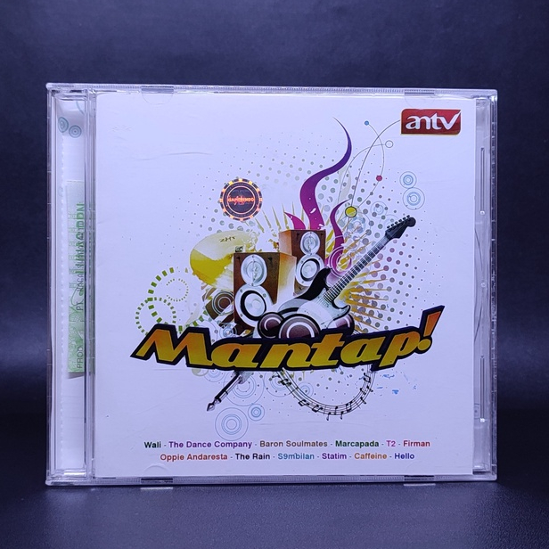 CD MANTAP VOLUME 1 & 2 WALI THE DANCE COMPANY OPPIE ANDARESTA CAFFEINE FIRMAN