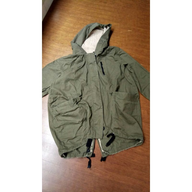 Jaket parka fishtail used