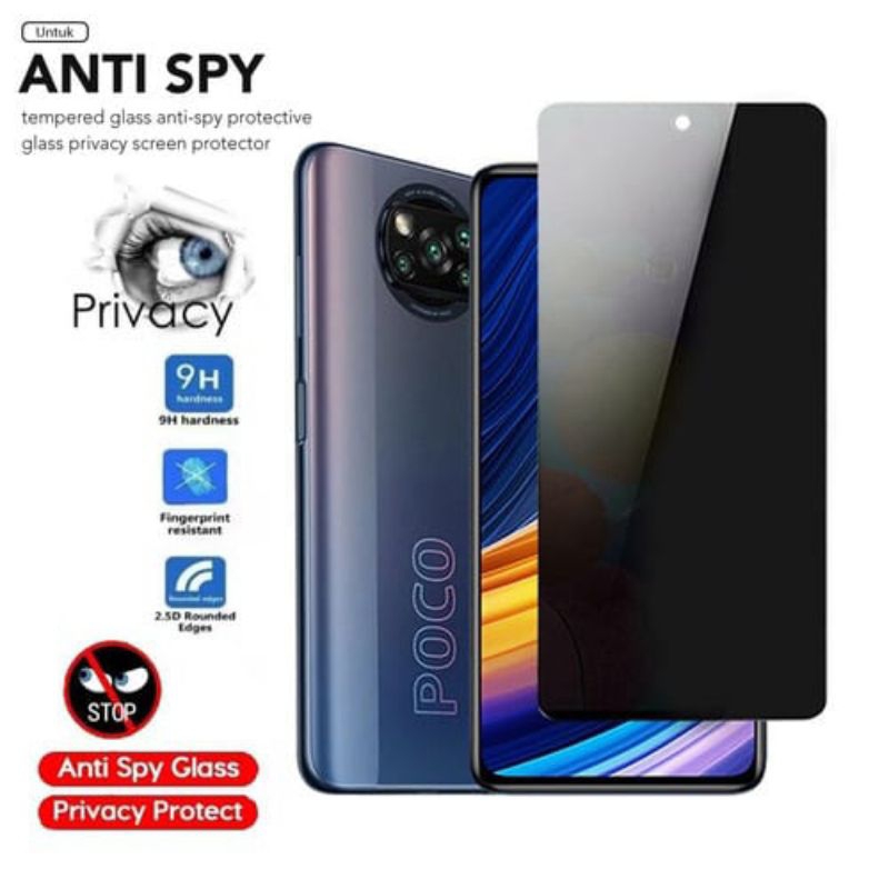 Tempered Glass Anti Spy Reno 8 Reno 8 4G Reno 5 Reno 5f Reno Reno 5 5g Reno 6 Reno 6 5g Reno 7 5g Reno 7 SE Reno 7Z 5g Reno 7 Pro 5g Anti Gores Anti Spy Full Layar