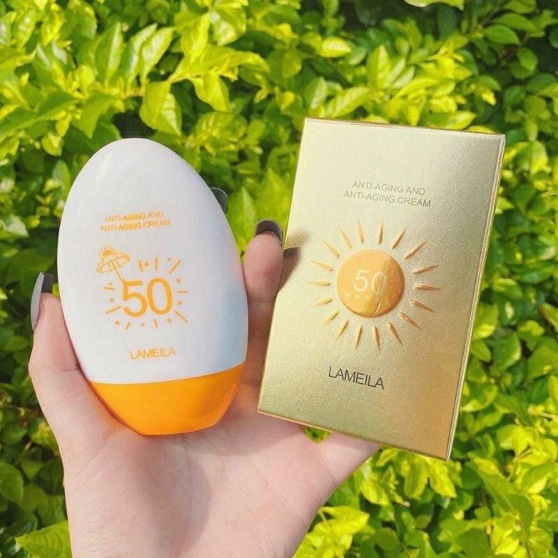 Lameila 3053 Sunblock Wajah dan Badan SPF 50 pa+++ SunScreen Wajah KS