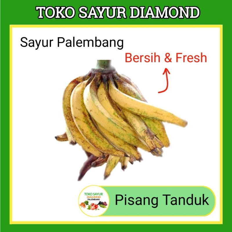 

Pisang Tanduk - Fresh