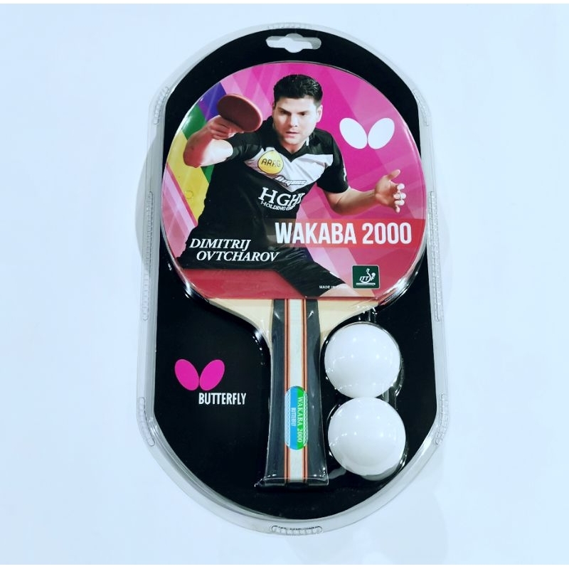 BET / BAT PINGPONG TENIS MEJA BUTTERFLY WAKABA