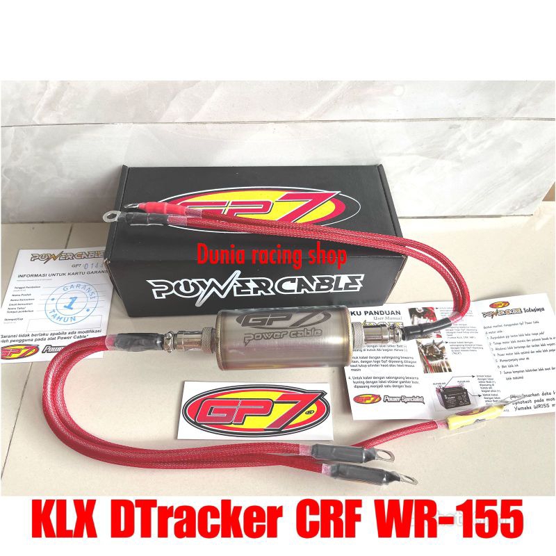 Power Cable GP7 Power Kabel GP7 KLX DTRACKER CRF 150 WR 155 Original GP7 Garansi 1 Tahun