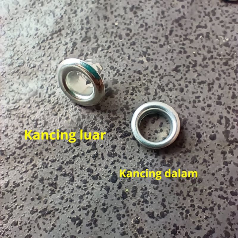 Ring Eyelet Replacement 50pcs ring dalam + 50pcs ring luar