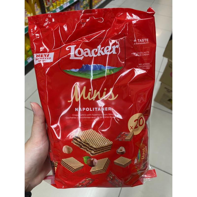 

loacker minis / loacker minis mix isi 20 / 200gram