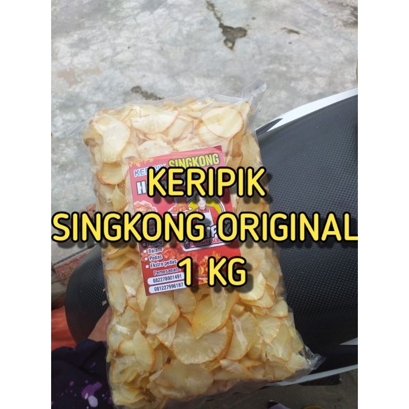 

KERIPIK SINGKONG ORIGINAL 1 Kg