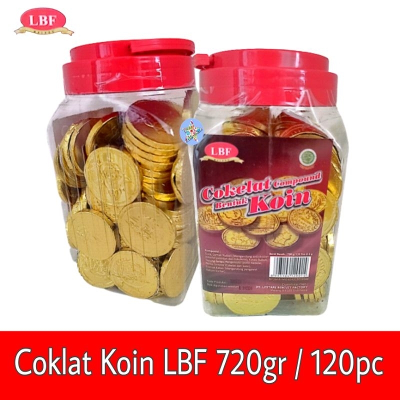 

LBF coklat koin 720gr 120biji