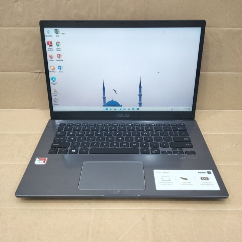 Laptop Asus Vivobook M409BA Amd A4 9125 RAM 4GB SSD 256GB MULUS