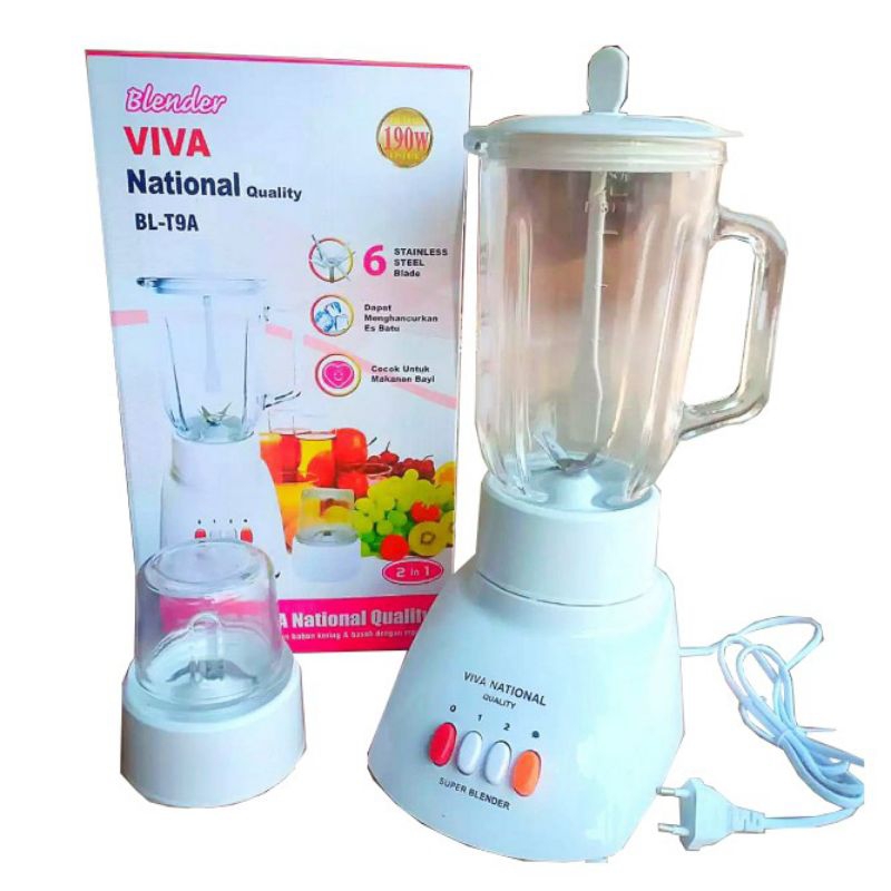 BLENDER KACA NATIONAL  BLENDER TABUNG KACA 2in1