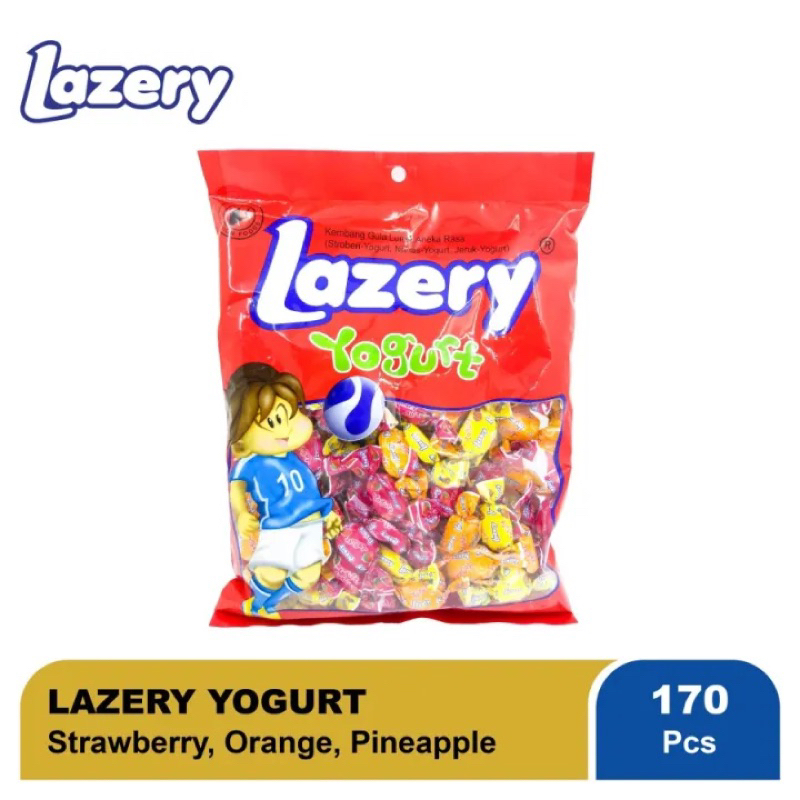 

PERMEN LUNAK LAZERY RASA BUAH& YOGURT 425G(170butir)