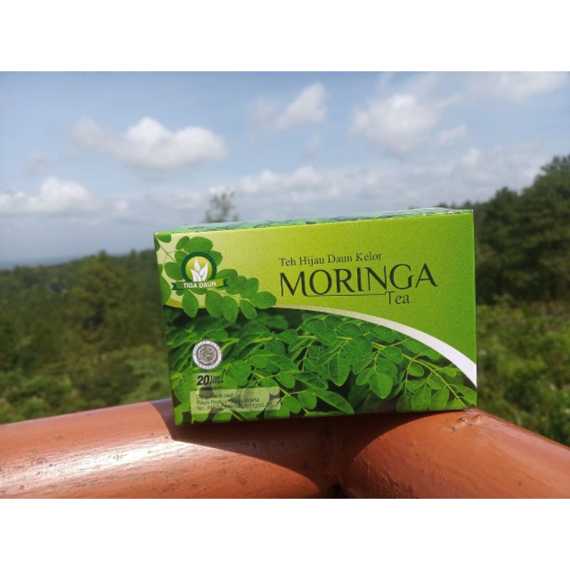 

Teh moringa daun kelor tiga daun