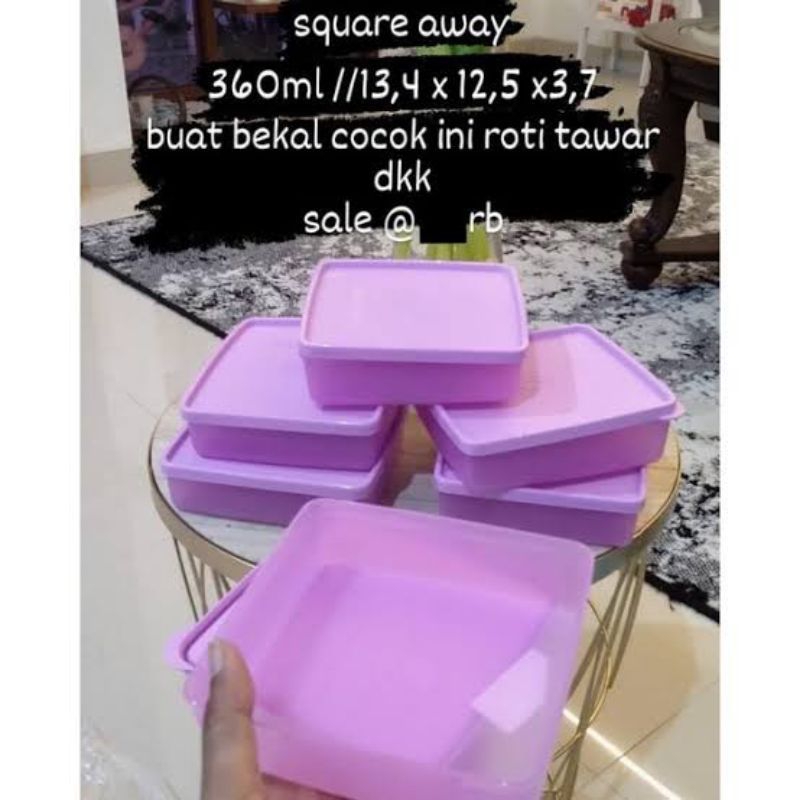 MEDIUM SQUARE AWAY (1 pcs)