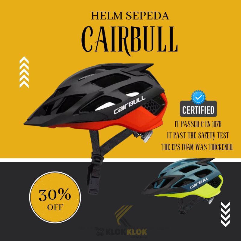 Helm sepeda cairbull cairbul original