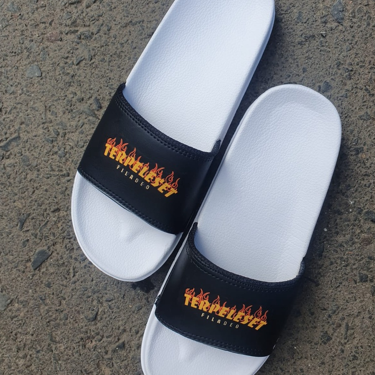 Sandal slide new rebon kualitas terjamin harga sangat murah