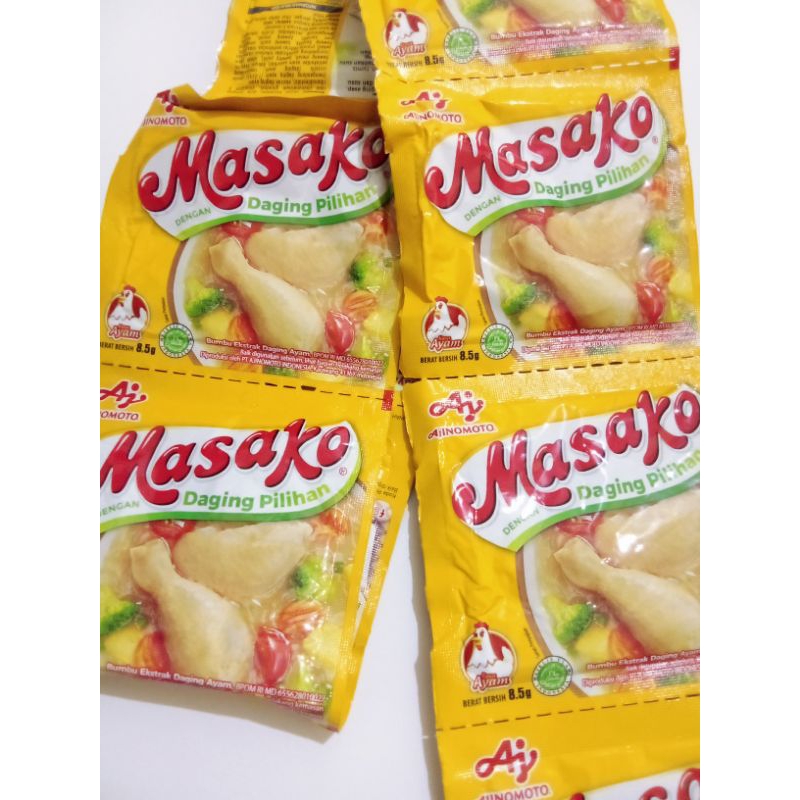 

Masako bumbu, rasa ayam 8.5gr