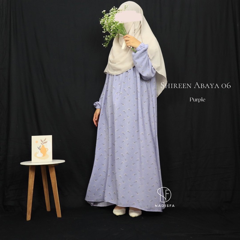 SHIREEN ABAYA MOTIF DRESS PART 3