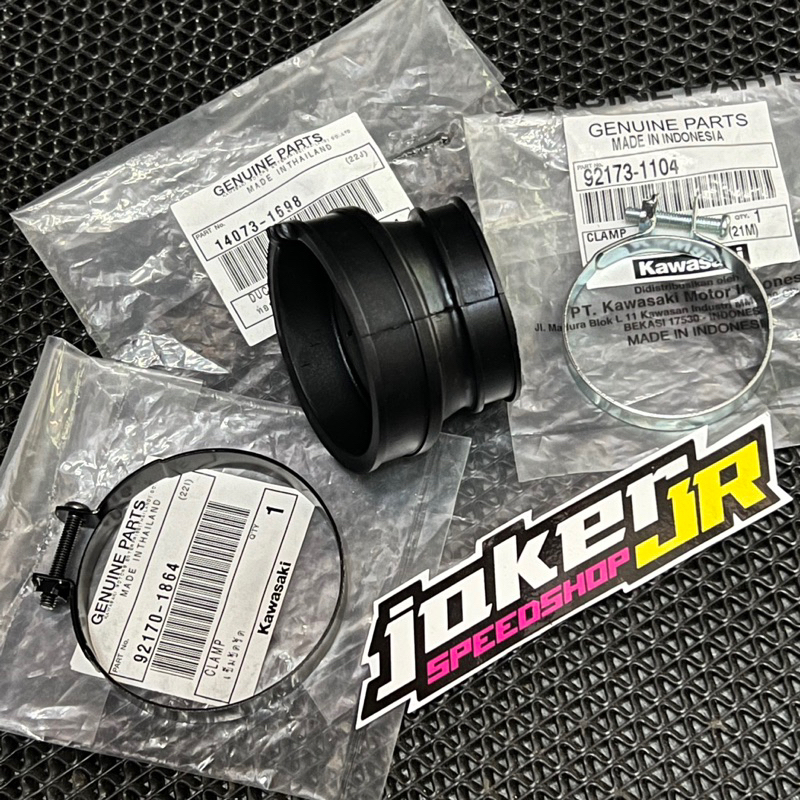 klem karbu ninja rr original Termurah Karet filter ninja rr new rr old klem karet filter klem clamp 
