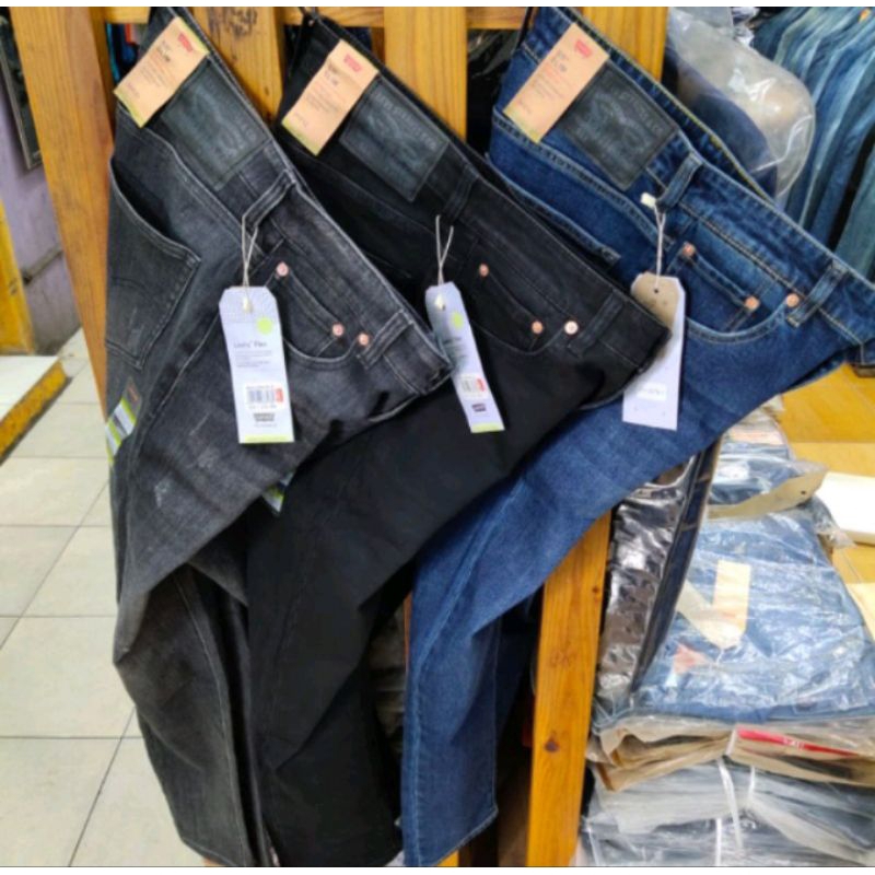 Celana jean panjang pria slim fit straigh / Celana pria denim slim fit original import