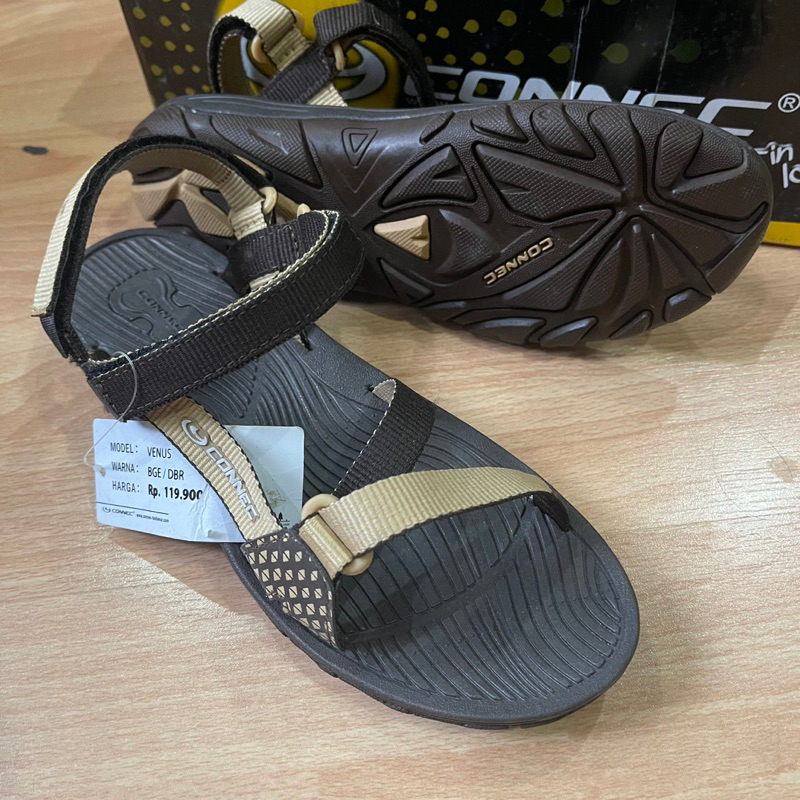 PROMO SANDAL WANITA KEKINIAN CONNEC PAMELA SPEZIA CONNIE VENUS 100% BARU