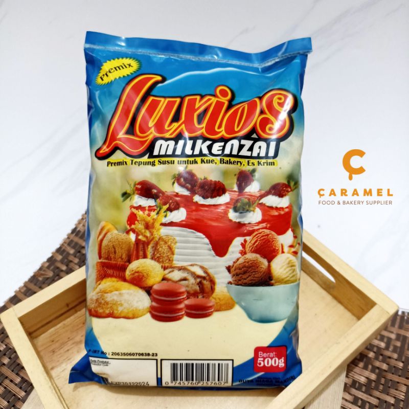 

Luxios Milkenzai 500gr-Susu Bubuk-Milk Powder-Premix Tepung Susu