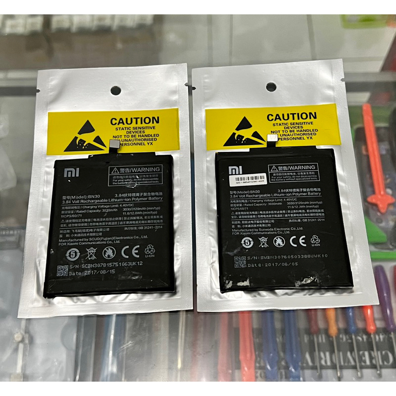 Batre Baterai Xiaomi Redmi 4A Copotan Batre Xiaomi Bn30 Copotan original 100%