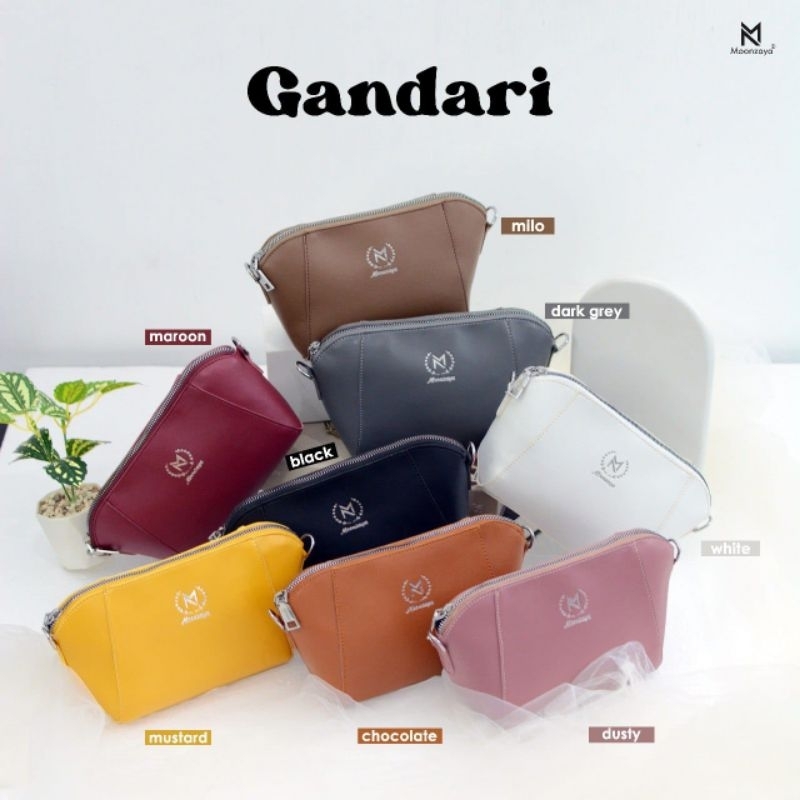 Tas Wanita Selempang Slingbag Gandari Moonzaya Waterproof