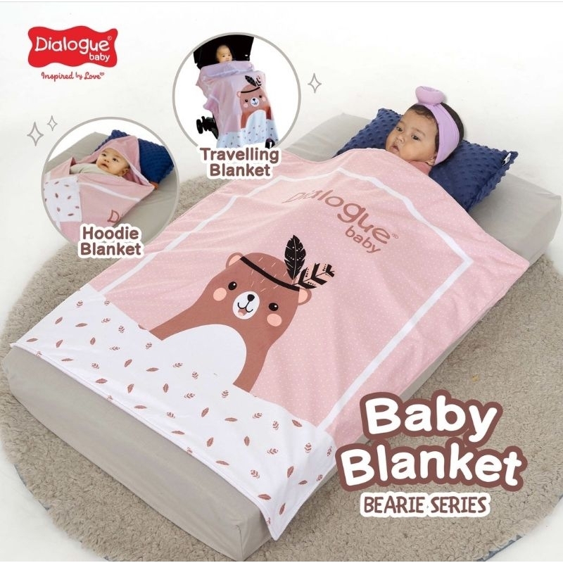 Dialogue Baby Blanket Bearie Series