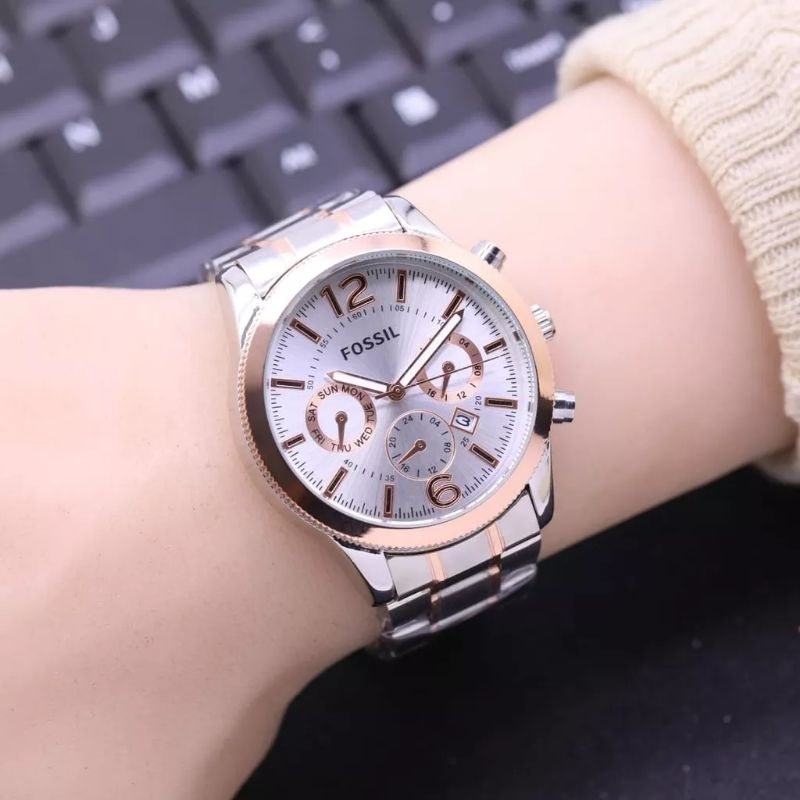 Jam Tangan Mewah Wanita Tahan Air/ Jam Tangan Cewek Stainless FoxxL terlaris