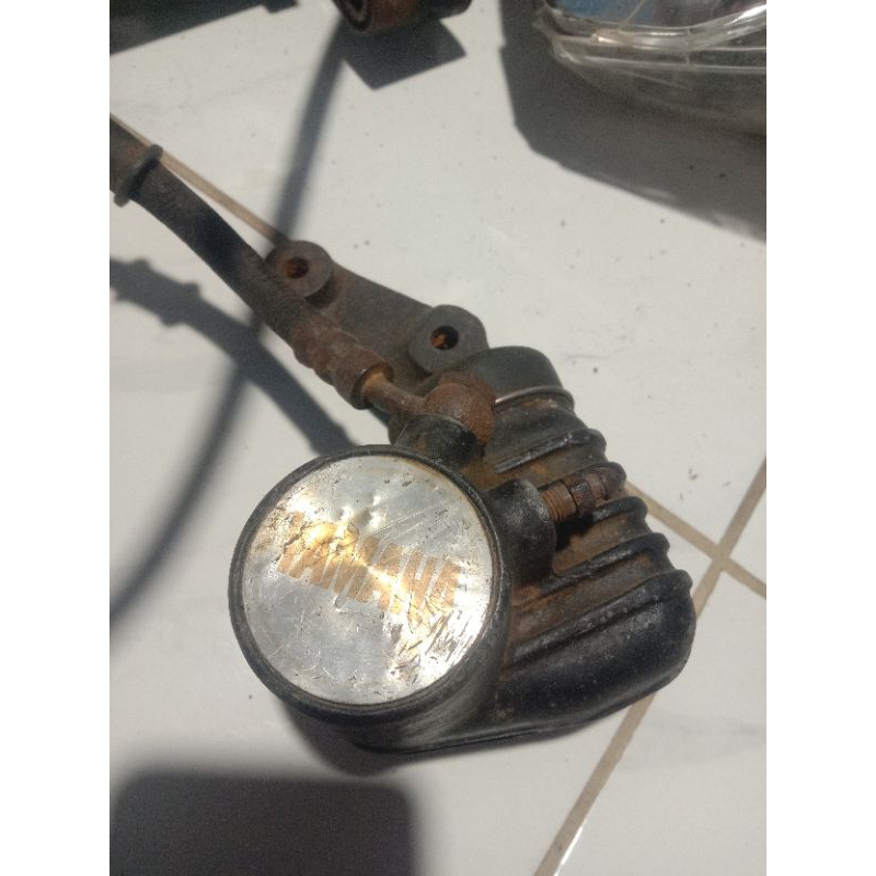 Ori kaliper Yamaha rx100 rem depan RX 100 original pala babi kepala