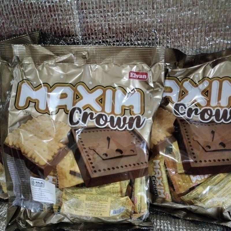 ELVAN MAXIM CROWN BISCUIT TURKI  275 GRAM (25 PCS)