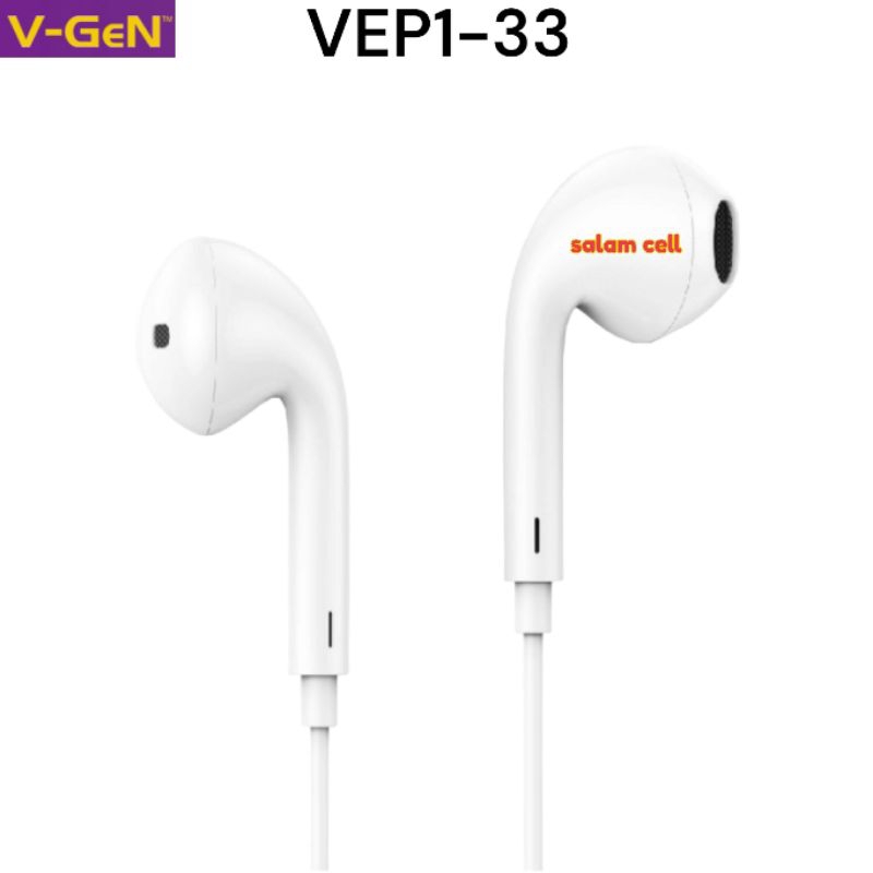 Headset V-Gen VEP1-33 Stereo Sound Original Vgen Vep1 33 Garansi Resmi