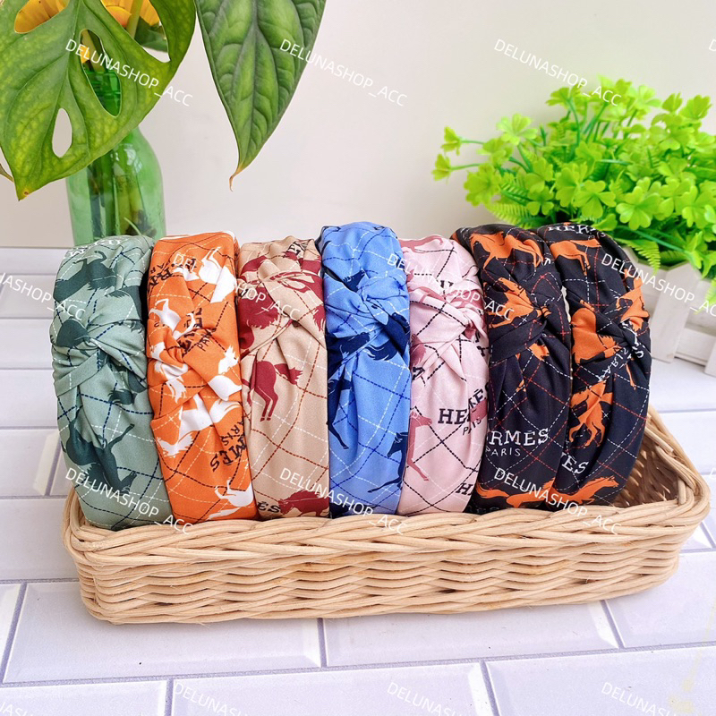 DELUNASHOP_ACC BANDO KOREA DEWASA / BANDANA KOREA / HEADBAND KOREA WANITA DAN ANAK PEREMPUAN MOTIF LUCU KEKINIAN IMPORT