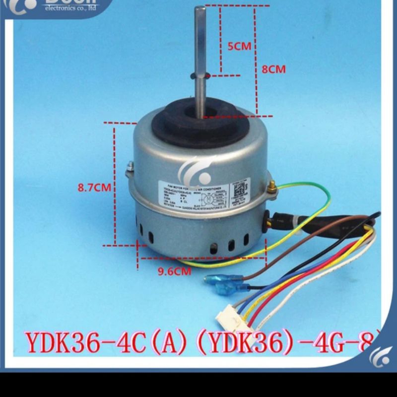 Dinamo fan motor fan indor  YDK36-4C(A) FAN MOTOR FOR ROOM AIR CONDITONER