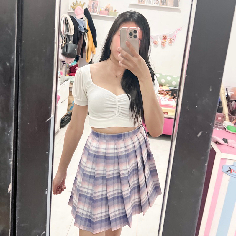 PRELOVED ATASAN BAJU ROK CELANA BAWAHAN CEWEK WANITA PONTIANAK DRESS JUMPSUIT